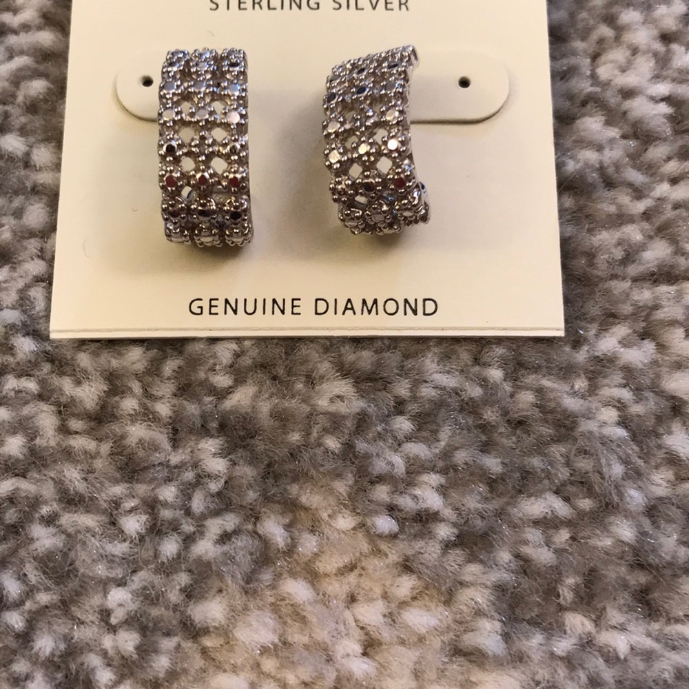 NEW Sterling Silver Earrings